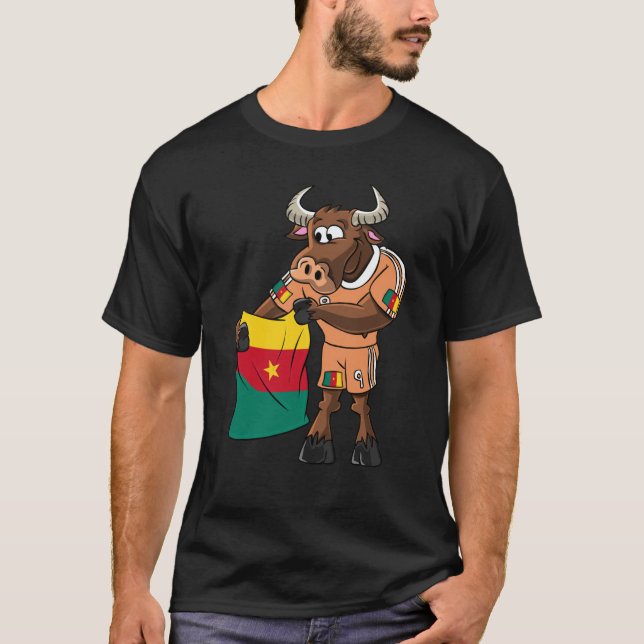 Camiseta Fan Bull Cameroon (Frente)