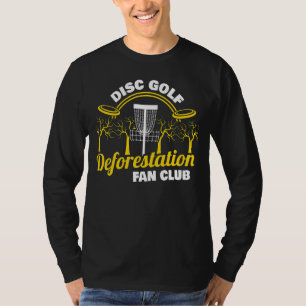 Camiseta Fan Club de Desmatamento Frisbee Disco Golf Disk G