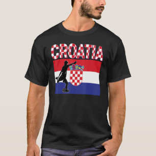 Camiseta Fan Croácia National Team World Futebol Futebol Ch