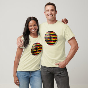 Camiseta Fan de futebol de Alemanha do futebol de Alemanha
