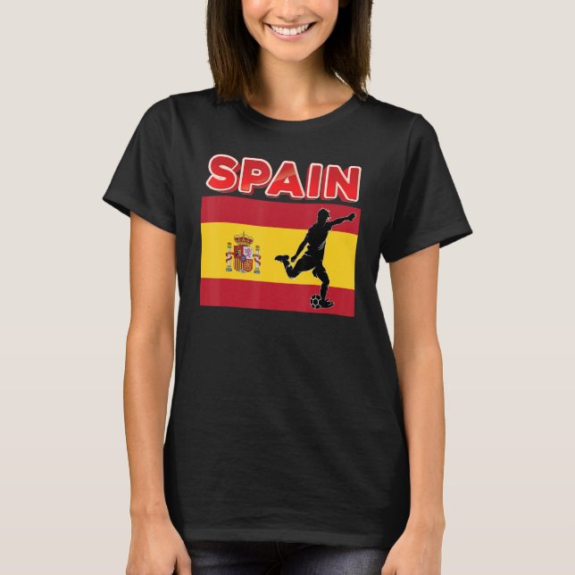 Camiseta Fan Espanha National Team World Football Cham (Frente)