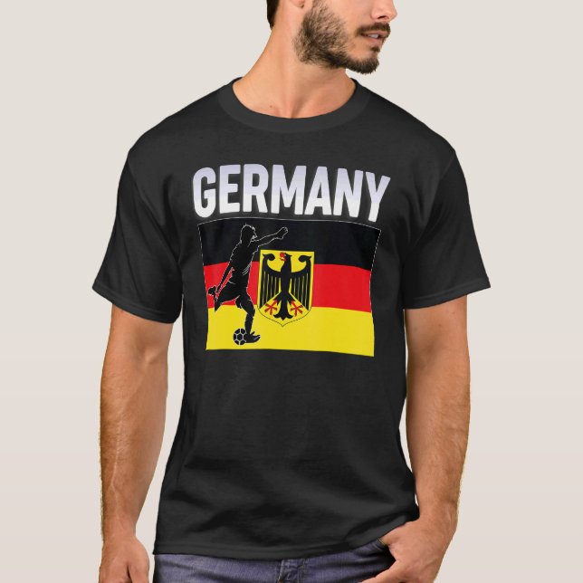 Camiseta Fan Germany National Team World Futebol Futebol Ch (Frente)