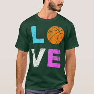 Camiseta Fan Gift da Equipe de Basquete de Amor