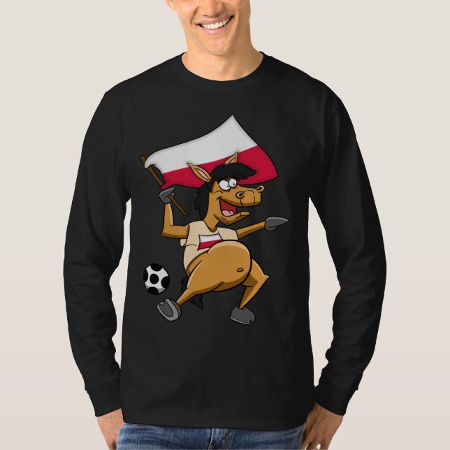 Camiseta Fan horse Poland (Frente)