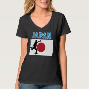 Camiseta Fan Japan National Team World Futebol Soccer Cham