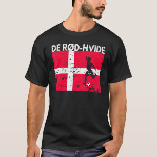 Camiseta Fan Jersey Soccer De Rd Hvid, Equipe De Futebol Da