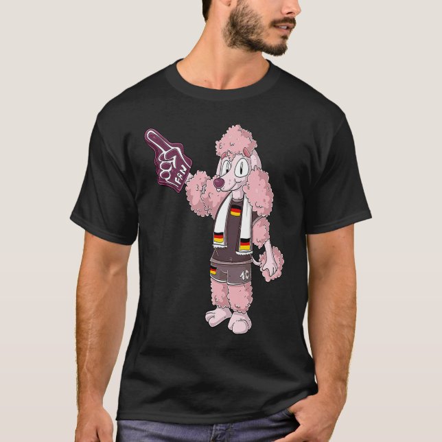 Camiseta Fan Poodle Germany (Frente)