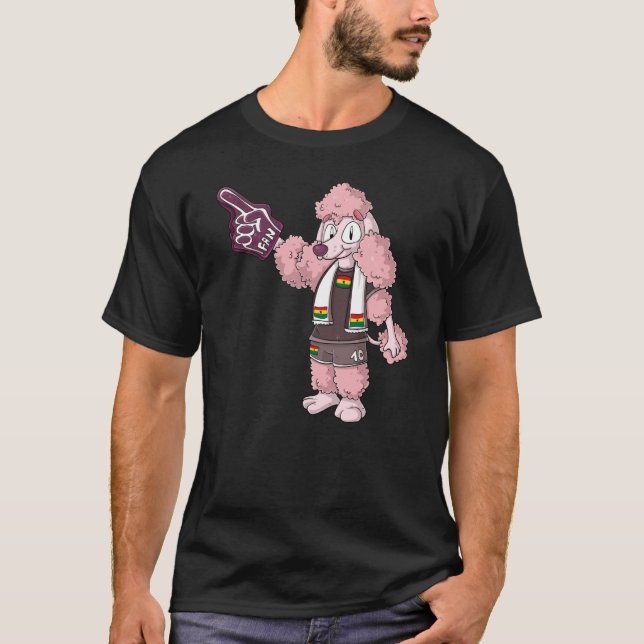 Camiseta Fan Poodle Ghana (Frente)