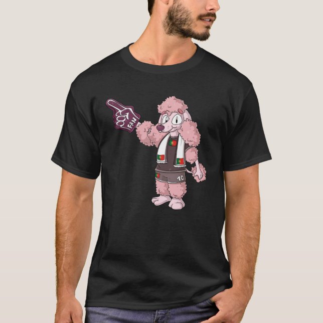 Camiseta Fan Poodle Portugal (Frente)