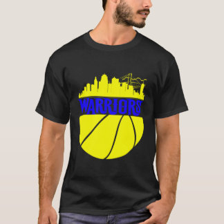 Camiseta Fan Warrio da Equipe de Basquete em Perturbação do