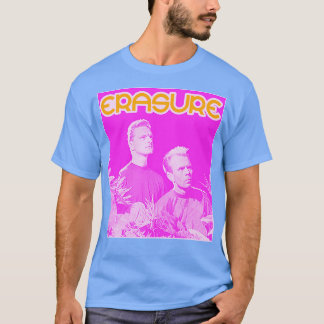 Camiseta FanArt retrorreflector do Erasure 80s