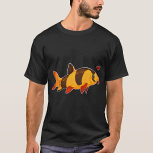 Camiseta Fanático da aquariofilia - Loach Palhaço