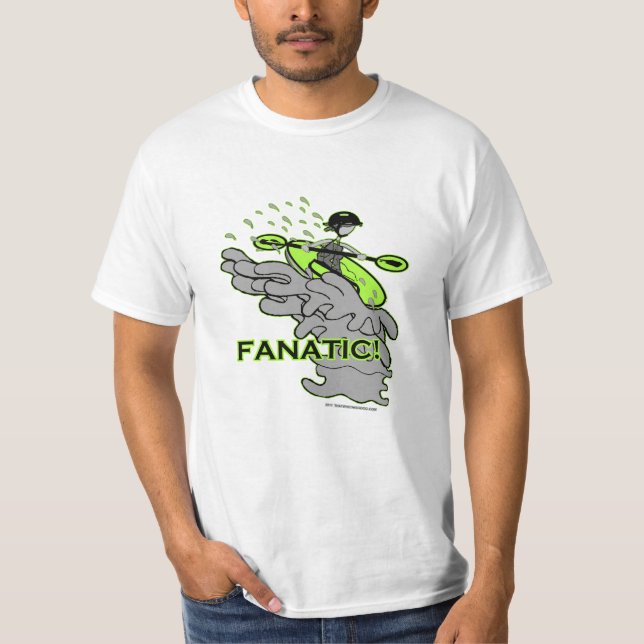 Camiseta Fanático de Whitewater! (Frente)