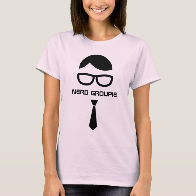 Camiseta Fanático do nerd engraçado (Frente)