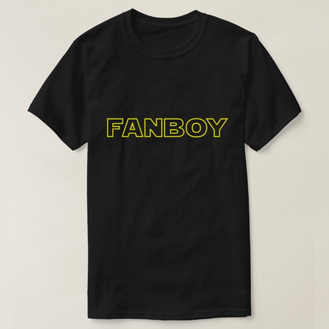 CAMISETA FANBOY (Frente do Design)