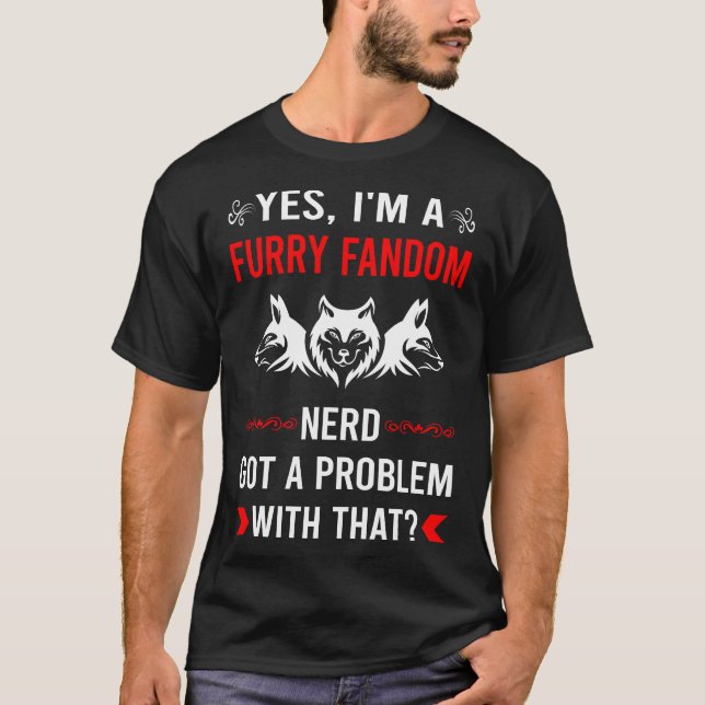 Camiseta Fandom Furry Furrie Fursona Fursuit Antrópico (Frente)