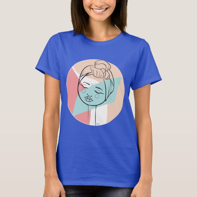 Camiseta Fanm Flè Marétèt" (Frente)