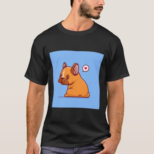 Camiseta Fanny Pug Scoop (Frente)