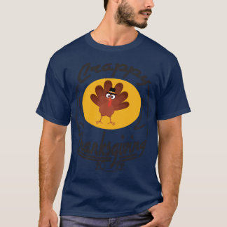Camiseta Fanny Thanksgiving Mom Gift Crappy Design Distanci