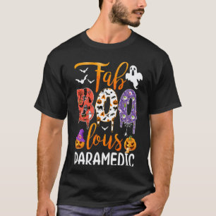 Camiseta Fant Boo Lous Paramédico Boo Fantasma Abóbora Hall