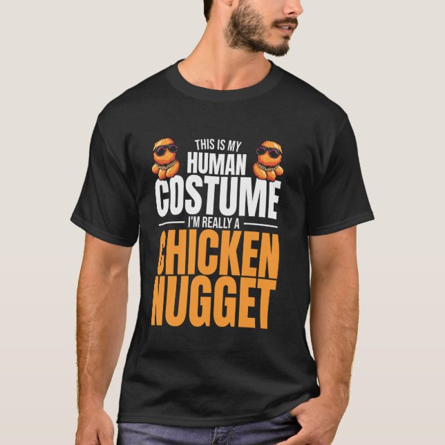 Camiseta Fanta de Frango Disfarce  Frango Engraçado (Frente)