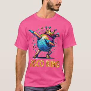 Camiseta Fantástico Rei do Disco Fantasias Festas de Dança