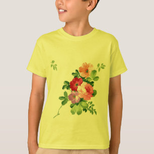 Camiseta Fantacy floral - customizável