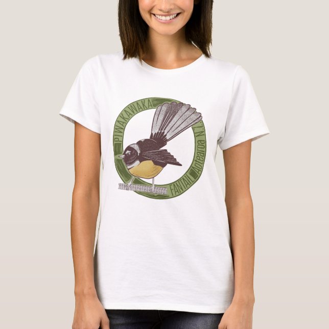 Camiseta Fantail NZ Aotearoa (Frente)