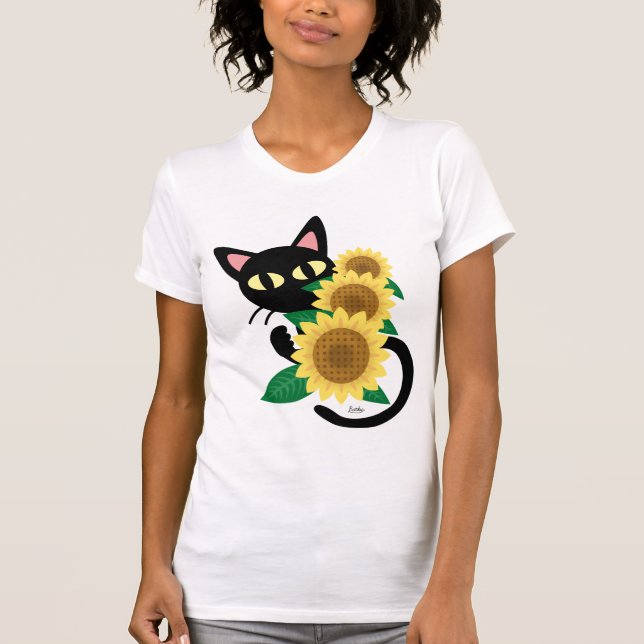 Camiseta Fantasia com girassol (Frente)