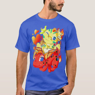Camiseta Fantasia Cria Dragão-Fogo Cuta Mítica Animal