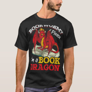 Camiseta Fantasia Criatura Lendo Dragão do Livro