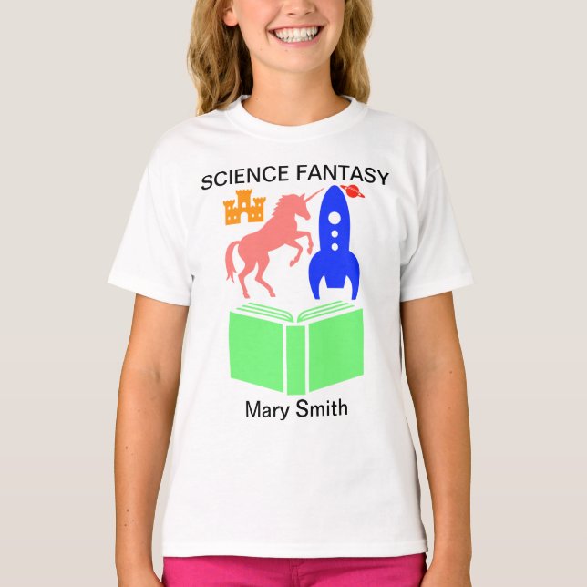 Camiseta Fantasia da ciência (Frente)