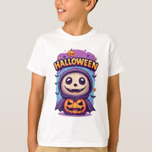 Camiseta Fantasia de Abóbora Fofa Personagem de Halloween �