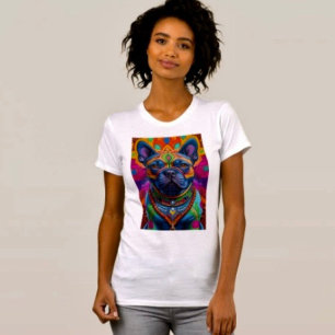 Camiseta Fantasia de aniversário do Frenchie