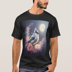 Camiseta Fantasia de Aquarela Enthusasta do Papa-pintos de