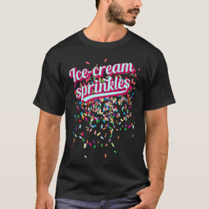 Camiseta fantasia de aspersor de sorvete