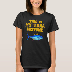 Camiseta Fantasia de Atum Pescador Pescador Pescador de Águ