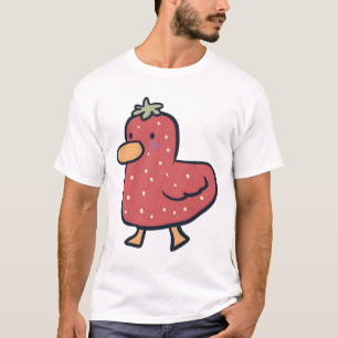 Camiseta Fantasia de Bolo de Morango