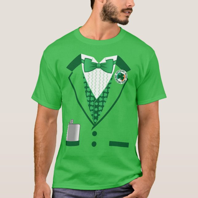 Camiseta Fantasia de Cavalheiro Irlandês (Frente)