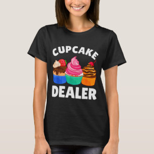 Camiseta Fantasia de Cupcake Legal Para Homens Mulheres Ass