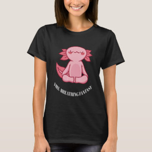 Camiseta Fantasia de dragão de yoga engraçado fofo que resp