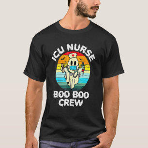 Camiseta Fantasia de Fantasma de Halloween Enfermeira de Cu