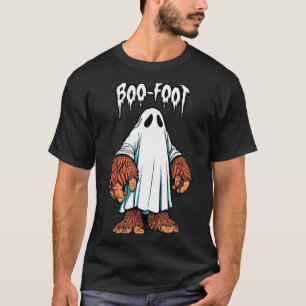 Camiseta Fantasia de fantasma do pé grande halloween sasqua