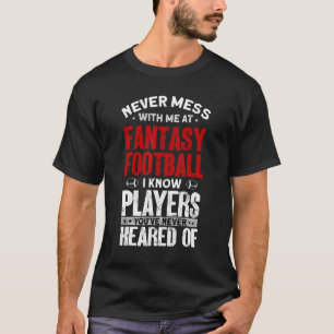 Camiseta Fantasia de Futebol de Fantasia