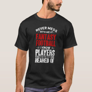 Camiseta Fantasia de Futebol de Fantasia