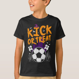 Camiseta Fantasia de Futebol Kick Or Treat de Halloween Bo