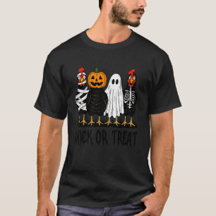 Camiseta Fantasia de Galinha Assustadora de Halloween Chick