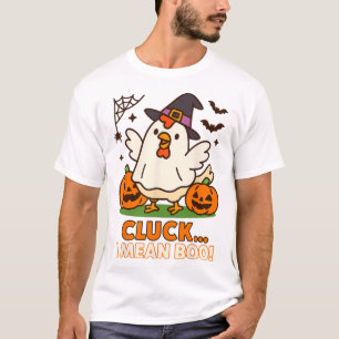 Camiseta Fantasia de Galinha Engraçada de Halloween – Cacar