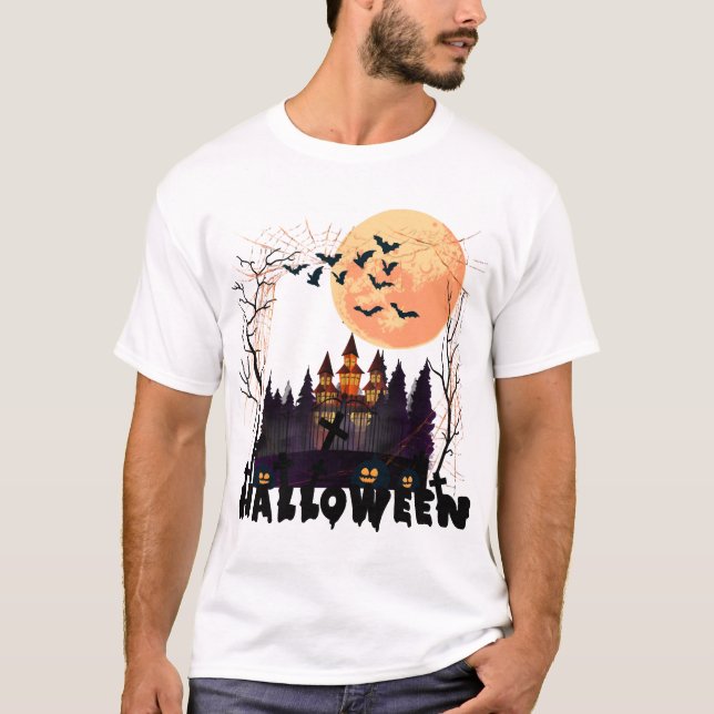 Camiseta fantasia de Halloween (Frente)