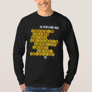 Camiseta Fantasia de Halloween com trocadilho de Concurso d